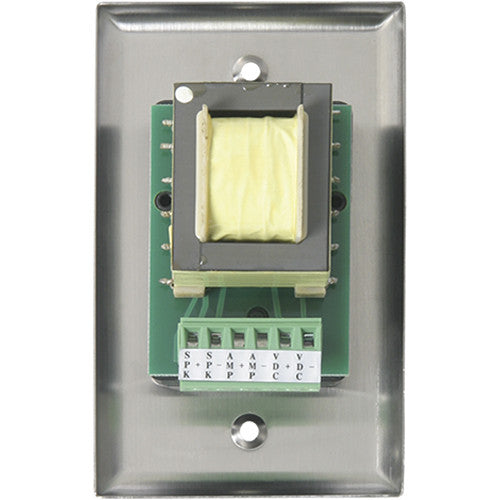 AtlasIED AT35-PA Deluxe Priority Plate-Mounted 35W Attenuator with Priority Relay