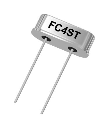 FOX ELECTRONICS FC4STCBMF10.0 Crystal, 10 MHz, Through Hole, 11.35mm x 4.65mm, 50 ppm, 20 pF, 30 ppm, FC4ST Series