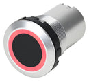 IDEC CW4H-DM1NGR-C Touchless Switch, Without Timer, IR LED, 350mm, Green, Red, 24 VDC, Aluminium Alloy