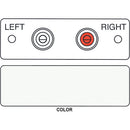 FSR IPS-A221S 2-RCA, Red White to 2-Solder Cup (Labeled, White)