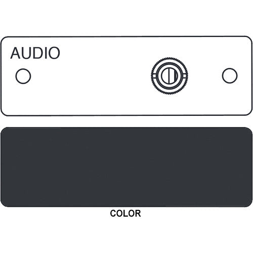 FSR IPS-A510S 3.5mm Stereo to Solder Cup Insert (Labeled, Black)