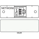 FSR IPS D710S RJ-45 Punchdown Data Connection Insert (Labeled, White)