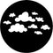 Rosco Standard Steel Gobo #78169B Childish Clouds(B = Size 86mm)