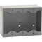 RDL SMB-3G Surface Mount Box for 3 Decora-Style Products (Gray)