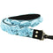 Capturing Couture Rose Organza 1.5" Camera Strap (Aqua)