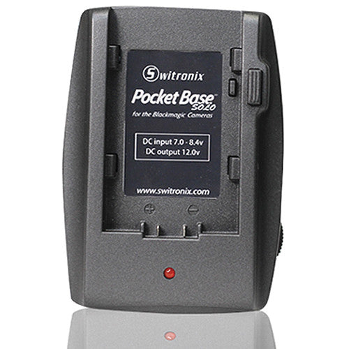 Core SWX PocketBase SOLO Panasonic CGR Battery Plate for Blackmagic Cinema & Pocket Cameras