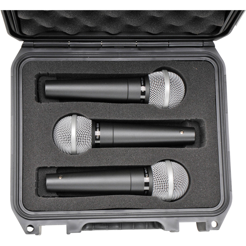 SKB iSeries 0907 Waterproof Three-Mic Case