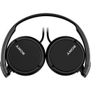 Sony MDR-ZX110 On-Ear Headphones (Black)