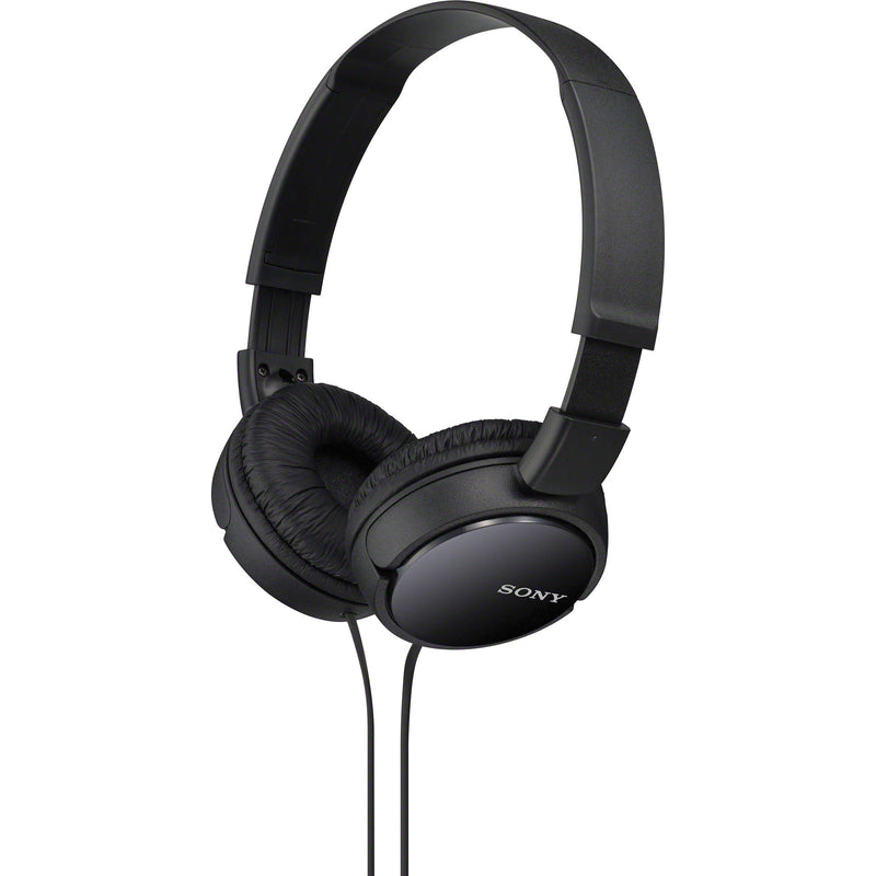 Sony MDR-ZX110 On-Ear Headphones (Black)