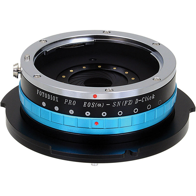 FotodioX Pro Lens Mount Adapter Canon EOS EF/EF-S to Sony FZ Mount (Iris)