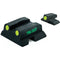 MEPROLIGHT LTD Tru-Dot Tritium Night Sight Set for Beretta PX-4 Storm C/D (Green / Green)