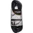 American DJ Accu-Cable 3-Wire Edison AC Extension Cord (16 AWG, Black, 25')