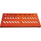 Gator Aluminum Pedalboard with Carry Case (Orange, Large)