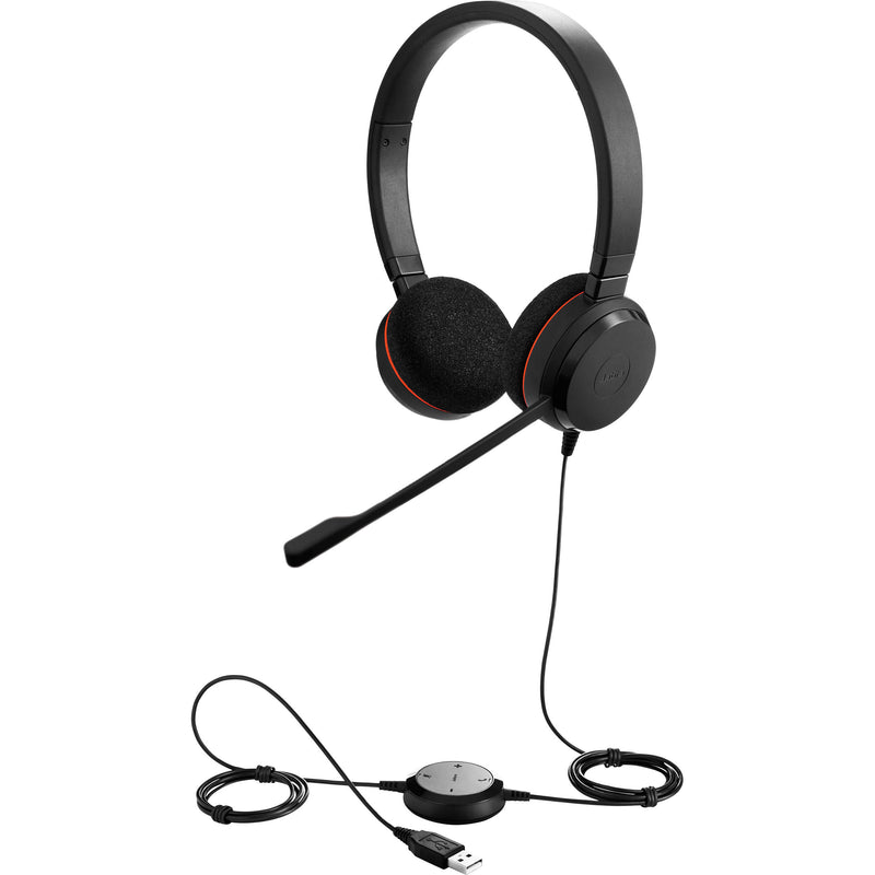 Jabra EVOLVE 20 Microsoft Teams Stereo Headset (Foam)