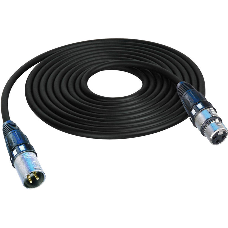 Sescom 1800F XMF-5 - High Flex AES/EBU - XLR-M to XLR-F Cable (Black, 5')