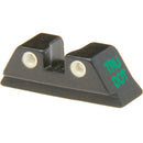 MEPROLIGHT LTD Tru-Dot Tritium Rear Night Sight for Glock 10mm/.45ACP (Yellow)