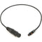 Remote Audio Unbalanced Line Level Adapter Cable XLR3F to TA5F for Lectrosonics Transmitters (3')