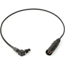 Remote Audio Balanced Adapter Cable TA3F Right Angle to XLR3M (12")