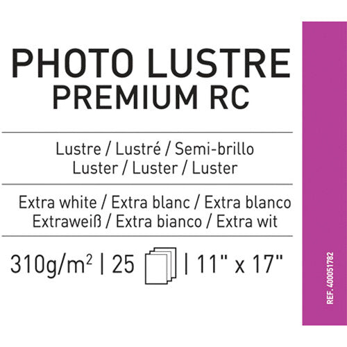 Canson Infinity Photo Lustre Premium RC Paper (11 x 17", 25 Sheets)