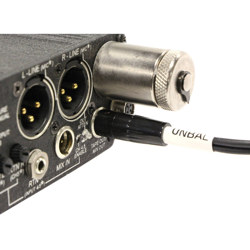 Cable Techniques TA3F to Two 3-Pin XLR Male Tape Output Y-Cable Adapter for Sound Devices (24")