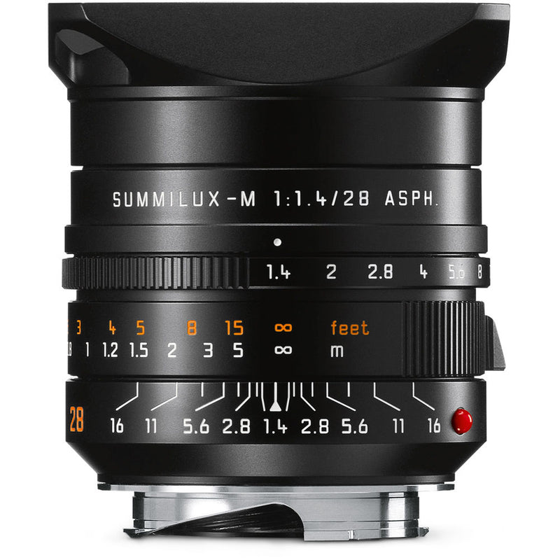 Leica Summilux-M 28mm f/1.4 ASPH. Lens (Black)