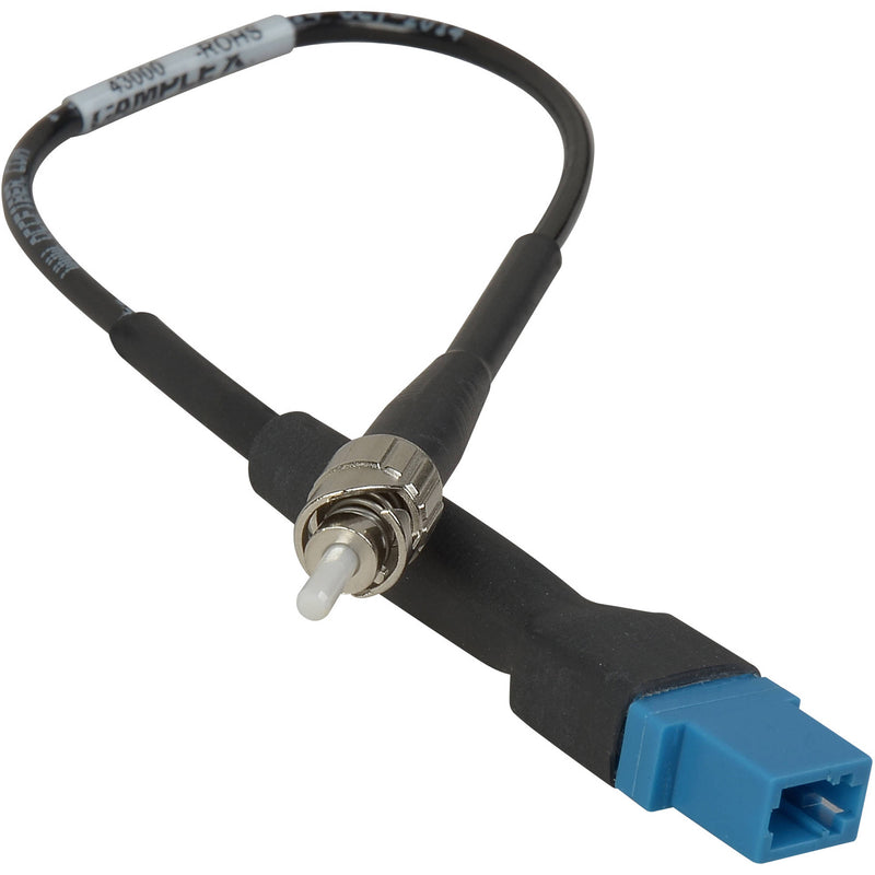 Camplex LC Female to ST Male Singlemode Fiber Tactical Adapter Cable (6")