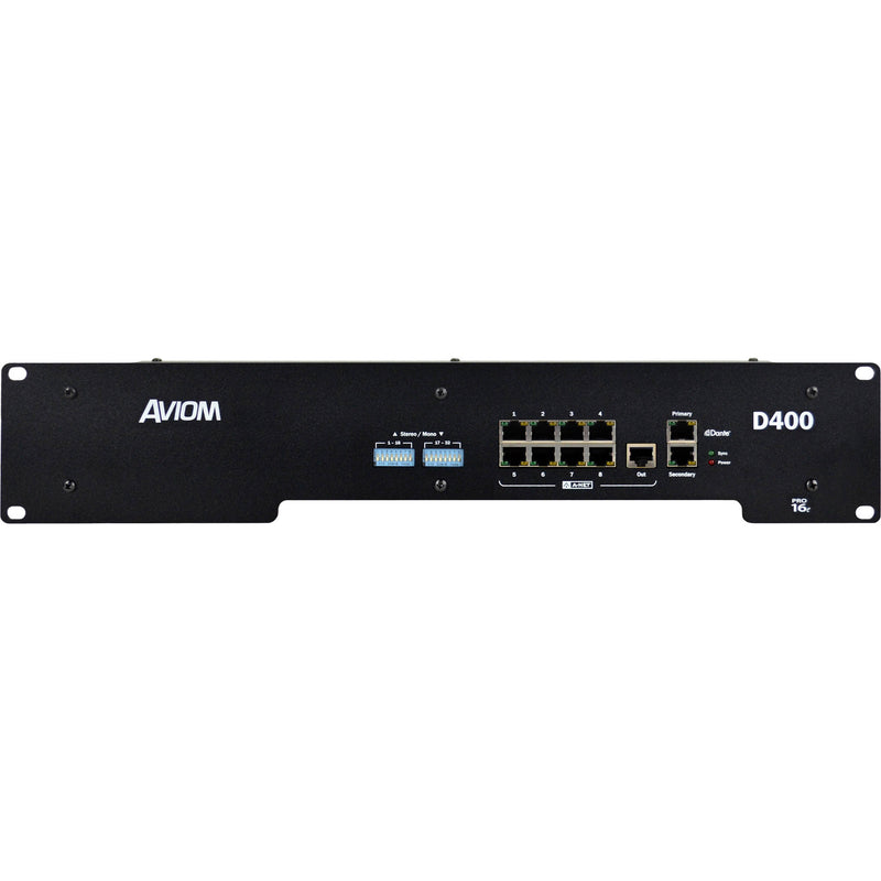 Aviom D400-Dante A-Net Distributor