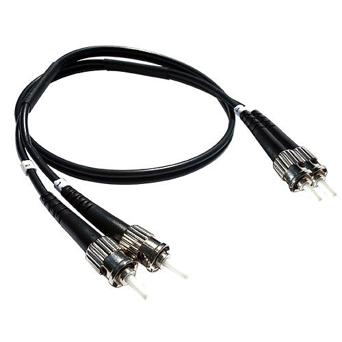 Tactical Fiber Systems ST Duo Male to ST Duo Male Patch Cable (3')