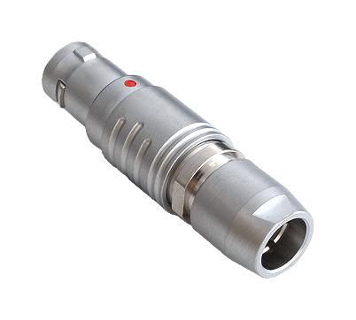 BULGIN LIMITED PPCFGG1B04CLAD Circular Connector, Push Pull X Series, Straight Plug, 4 Contacts, Solder Pin, Push-Pull