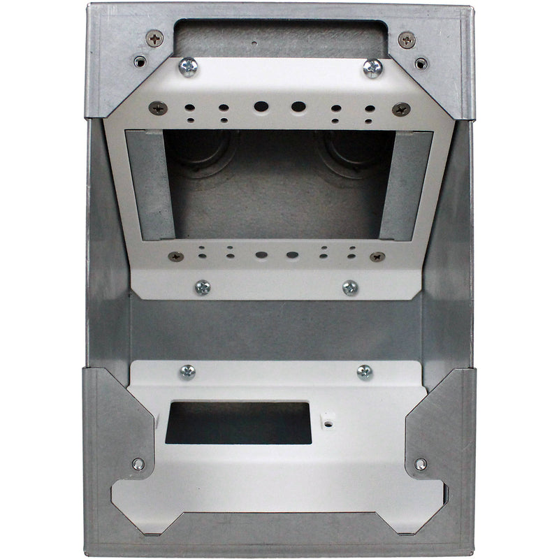 FSR FL-200 4" Deep Bottom Floor Box with Steel Construction Cover