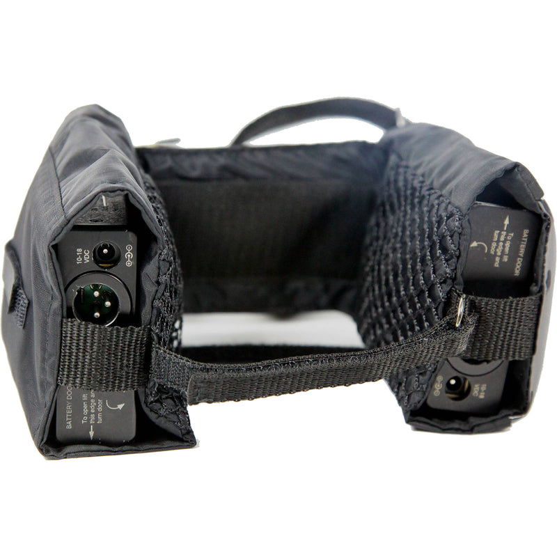 ShooterSlicker SWB2 Double StraddleBag for Dual Wireless Receiver (Black)