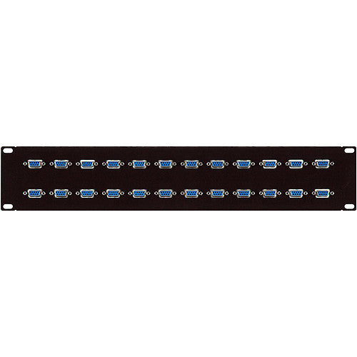 TecNec 12-Point 9-Pin Sub-D Male Patch Bay