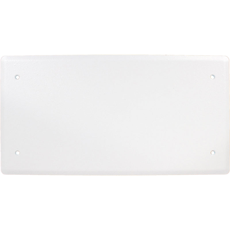 FSR PWB-100-SLDWHT-C Wall Box Solid Abandonment Cover (White)