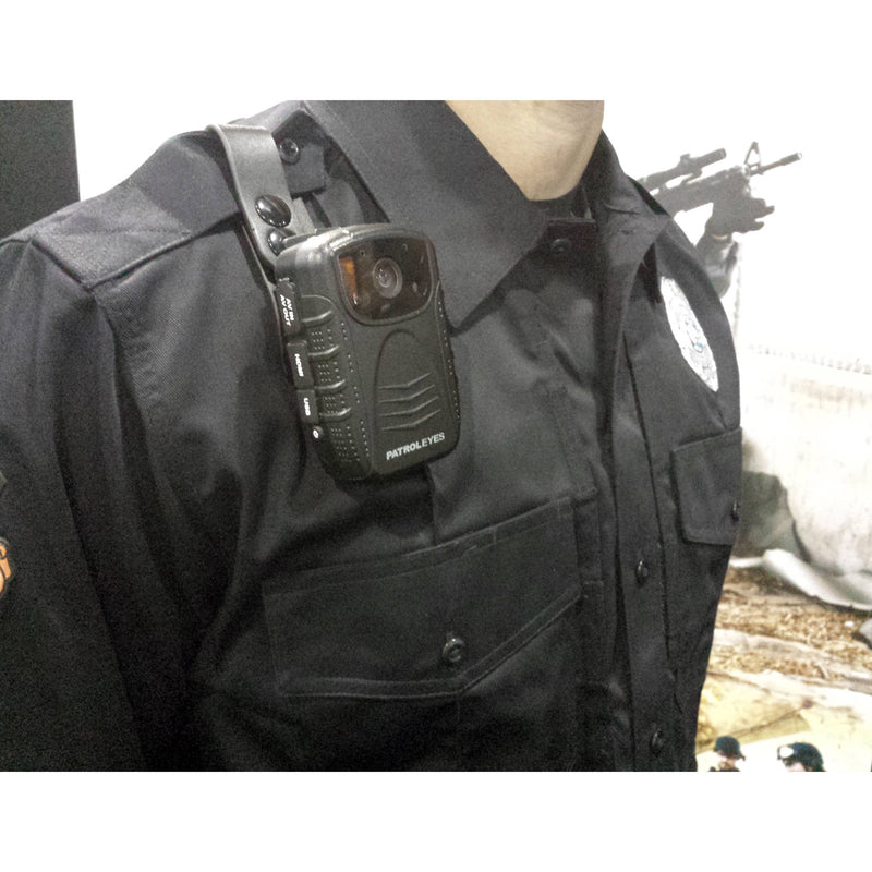 PatrolEyes Epaulette Shoulder Mount for HD Police Body Cameras