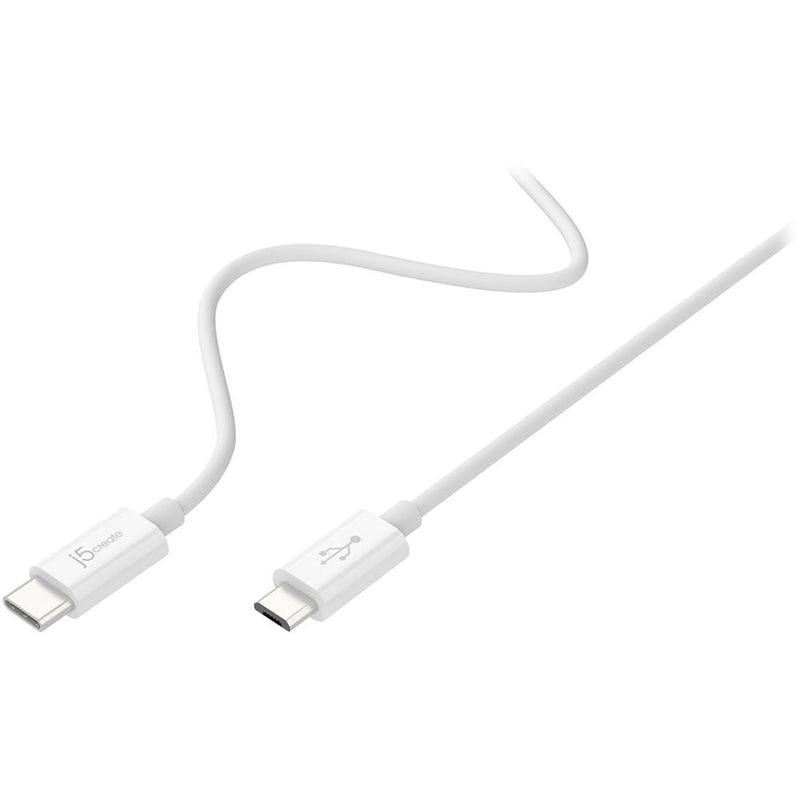 j5create USB 2.0 Type-C to Micro-B Cable (6')