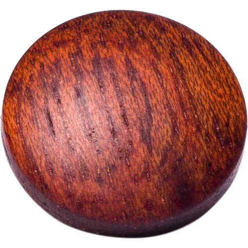 Artisan Obscura Soft Shutter Release Button (Small Convex, Threaded, Bloodwood)