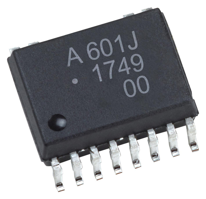 Broadcom ASSR-601J-000E ASSR-601J-000E Mosfet Relay SPST-NO (1 Form A) DC 1 kV 10 mA SO-16 (12-Pin Used) Surface Mount