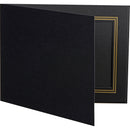 National Photo Folders Premier Photo Folder (7 x 5", 25-Pack, Black)