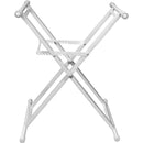 Odyssey Heavy-Duty X Stand for DJ Coffins (White)