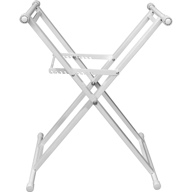 Odyssey Heavy-Duty X Stand for DJ Coffins (White)