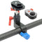 GyroVu Heavy-Duty Quick Release Monitor Mount with 15mm Rod Clamp for Camera Rig