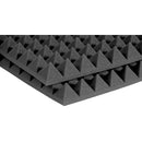 Auralex Studiofoam Pyramid Panels 2 x 24 x 24" (Charcoal, 2-Pack)