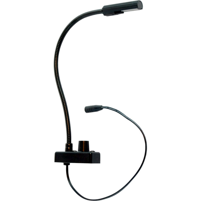 Littlite L-12-LED-Blue Gooseneck LED Lampset without Power Supply (12", Blue/White Light)