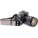 Capturing Couture Designer Collection 1.5" Camera Strap (Daisy Dot Red)