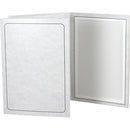 Collector's Gallery Printed Marble Tru-View Event Folders (Vertical 8 x 10" Print, 25-Pack)