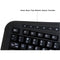 Adesso Tru-Form 3500 Wireless Ergonomic Keyboard with Trackball