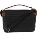 ONA Prince Street Camera Messenger Bag (Black, Waxed Canvas)