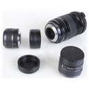 OP/TECH USA Double Lens Mount Cap for Micro 4/3 Lenses