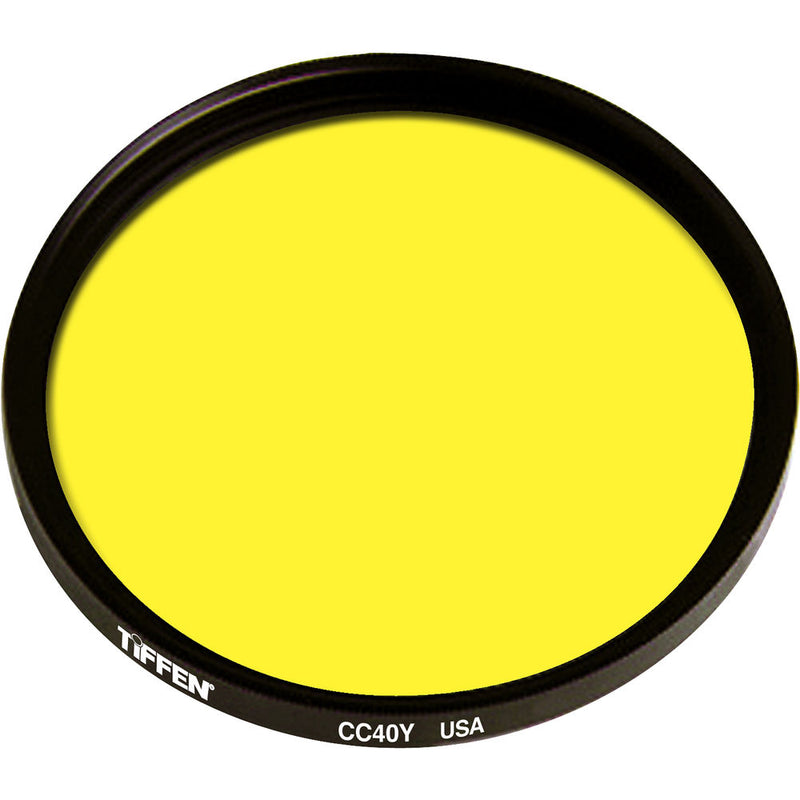 Tiffen 4.5" Round CC40Y Yellow Filter