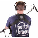 PortaBrace AH-2L Padded Audio Harness with Belt (Large) - for Audio Equipment Cases